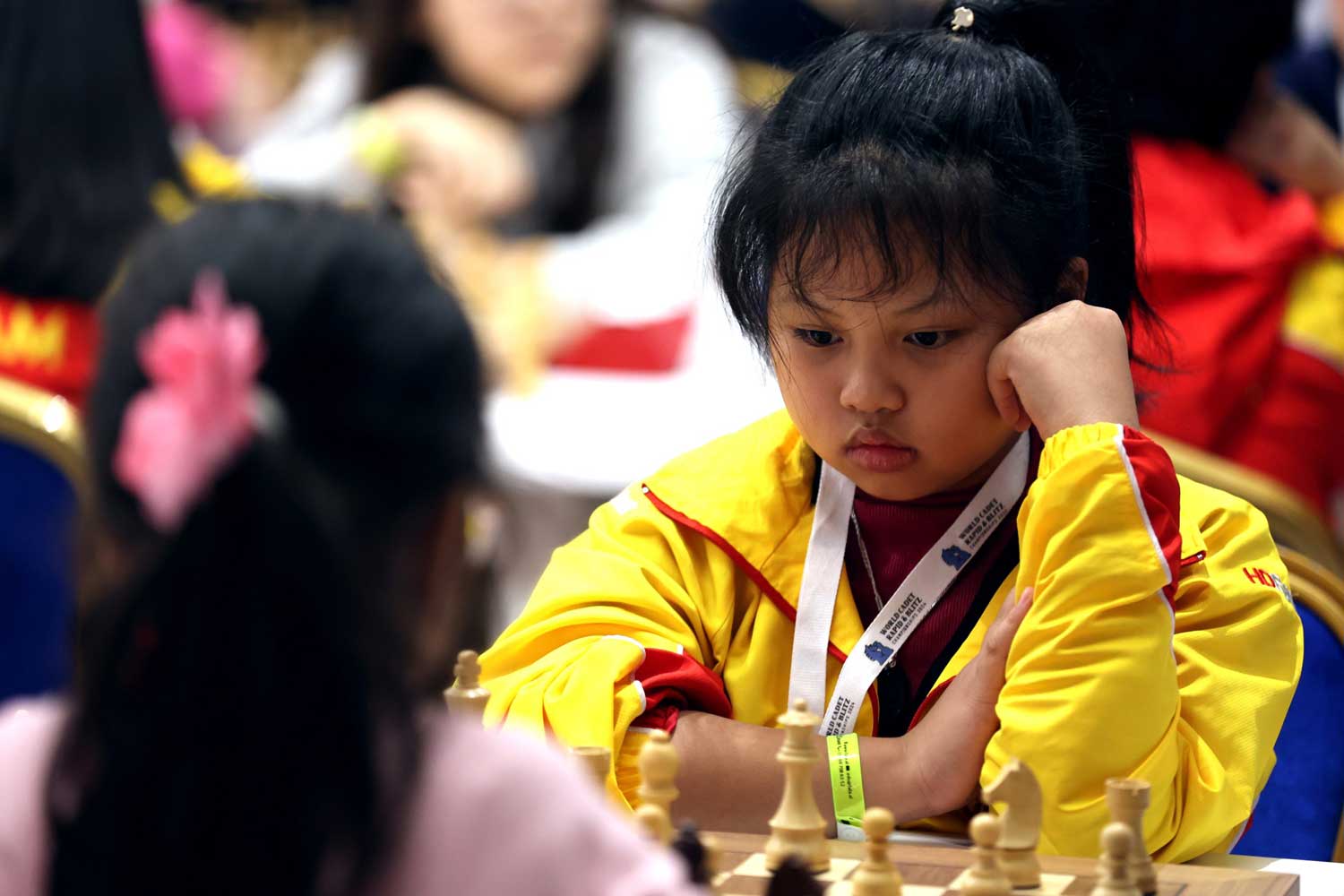 世界象棋快棋和闪电战锦标赛 U8、U10、U12 – 越南获得 1 金、2 银和 1 铜